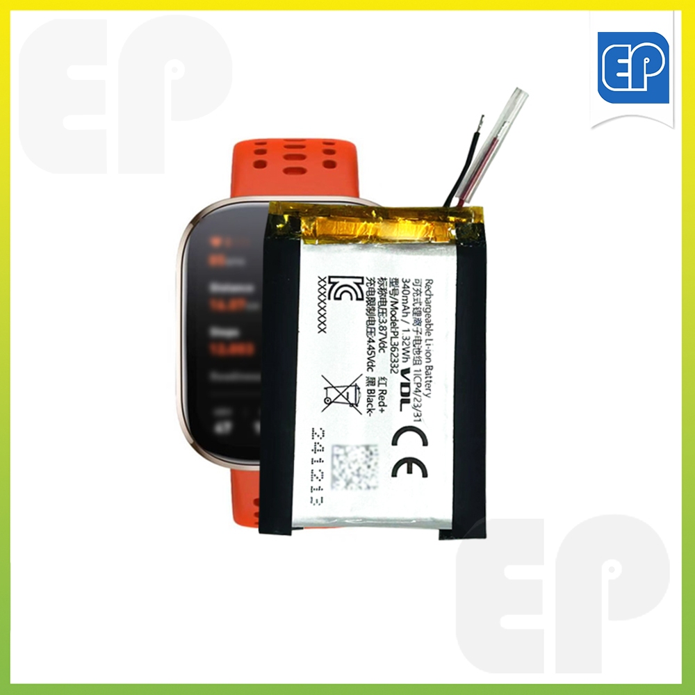 ใหม่ PL362332 แบตเตอรี่ทดแทนสําหรับ Huami Amazfit Bip 6 A2435 นาฬิกาออกกําลังกายสมาร์ทวอทช์ 340mAh