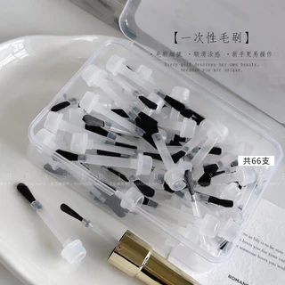 1ด้าม+66หัวแปรงหัวแปรงสามารถแทนที่หลายครั้งบนด้าม เหมาะสำหรับใช้ในร้านทำเล็บ