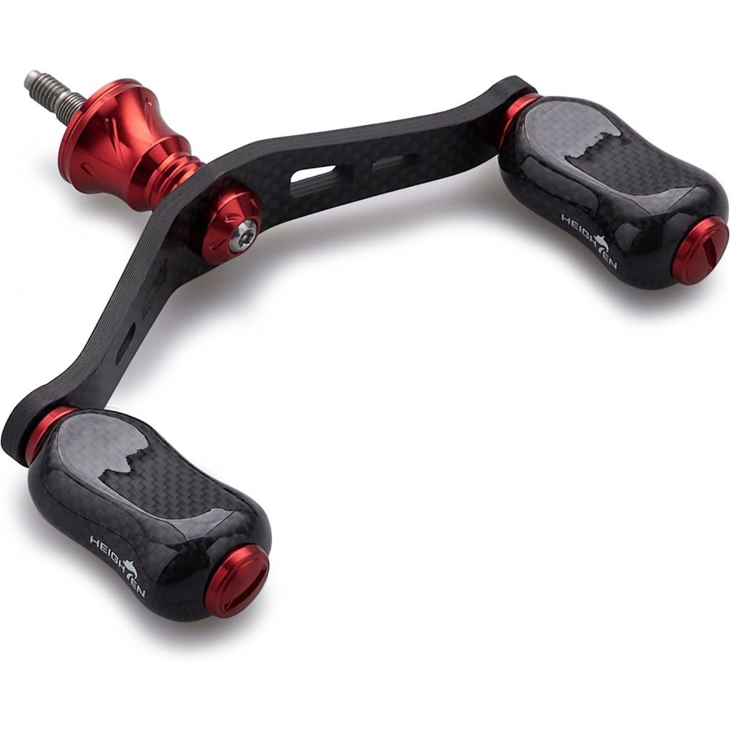 HEIGHTEN 90 มม.คาร์บอน 20 มม./21 มม.ลูกบิดคาร์บอนสําหรับ Shimano Vanford Stradic Daiwa Exceler Garuda LT