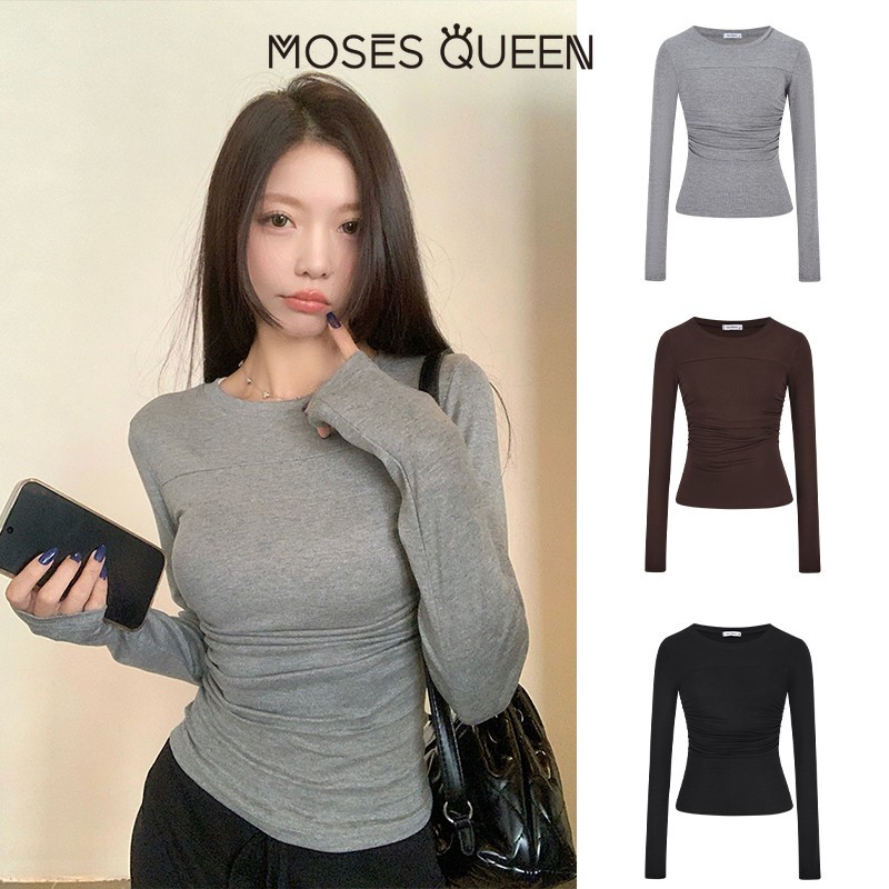 MOESSQUEEN เสื้อราชินีจากตะไคร่น้ำ ออกแบบมาให้สวมใส่แบบเซ็กซี่ และมีสายคาดเอวเพื่อลดน้ำหนัก เหมาะสำหรับฤดูใบไม้ร่วงและฤดูหนาว #63170