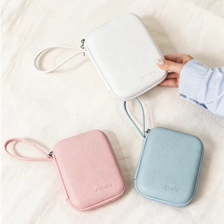 🌟กล่องจัดระเบียบอุปกรณ์ดิจิทัลอเนกประสงค์ทำจาก EVA ลายหนังหรูหรา | เคสแข็งกันน้ำและกันกระแทก – ปกป้องกล้อง CCD หูฟัง และที่ชาร์จของคุณ!