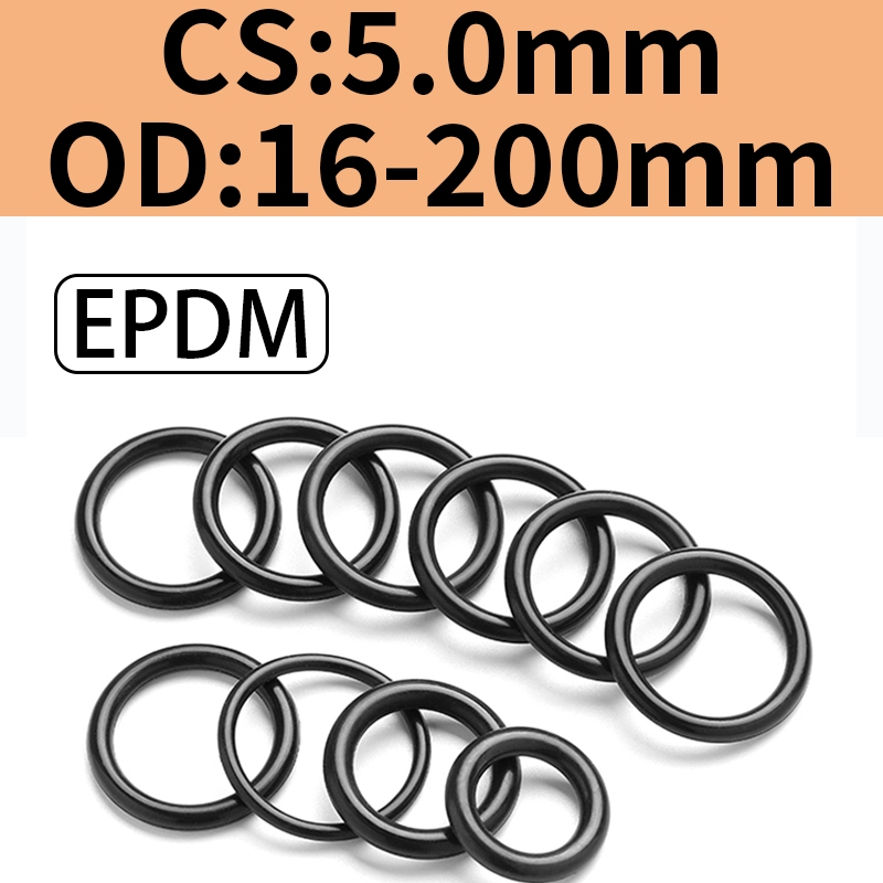 โอริง  O-Ring OD30-400mm * CS5.7mm EPDM Sealing Fitting Ring Sanyuan Epylene Propylene ยาง O-Shaped 