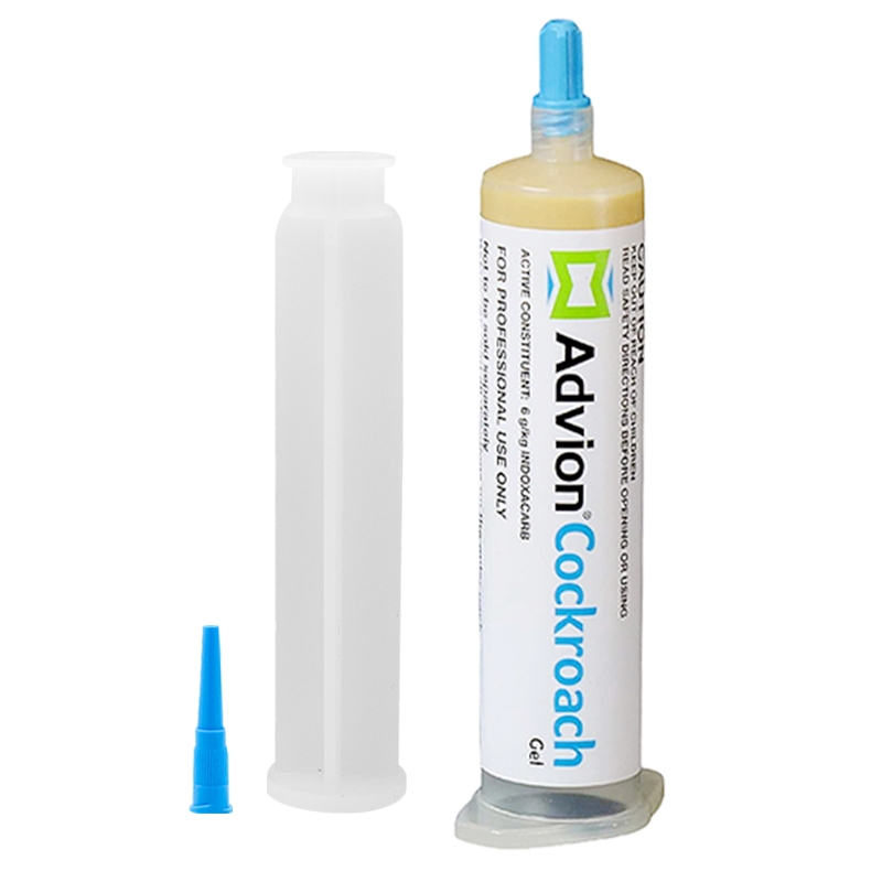 Advion Cockroach Gel 30g – ระบบควบคุม Roach ในร่มและกลางแจ้ง รวม 1 Plunger & 1Tip