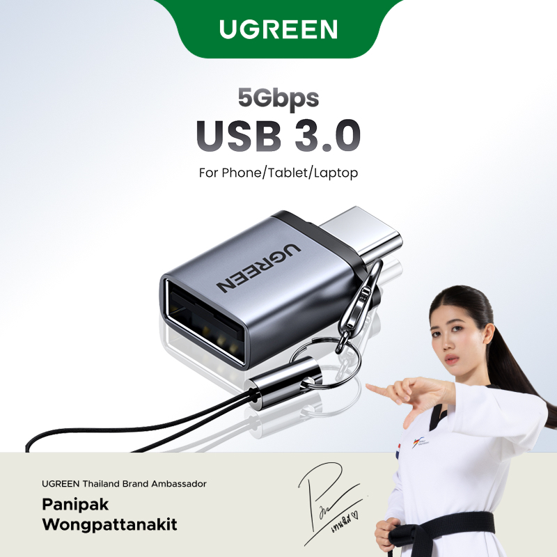 Ugreen อะแดปเตอร์ USB 3.1 Type C เป็น USB 3.0 USB C OTG สําหรับโทรศัพท์มือถือ