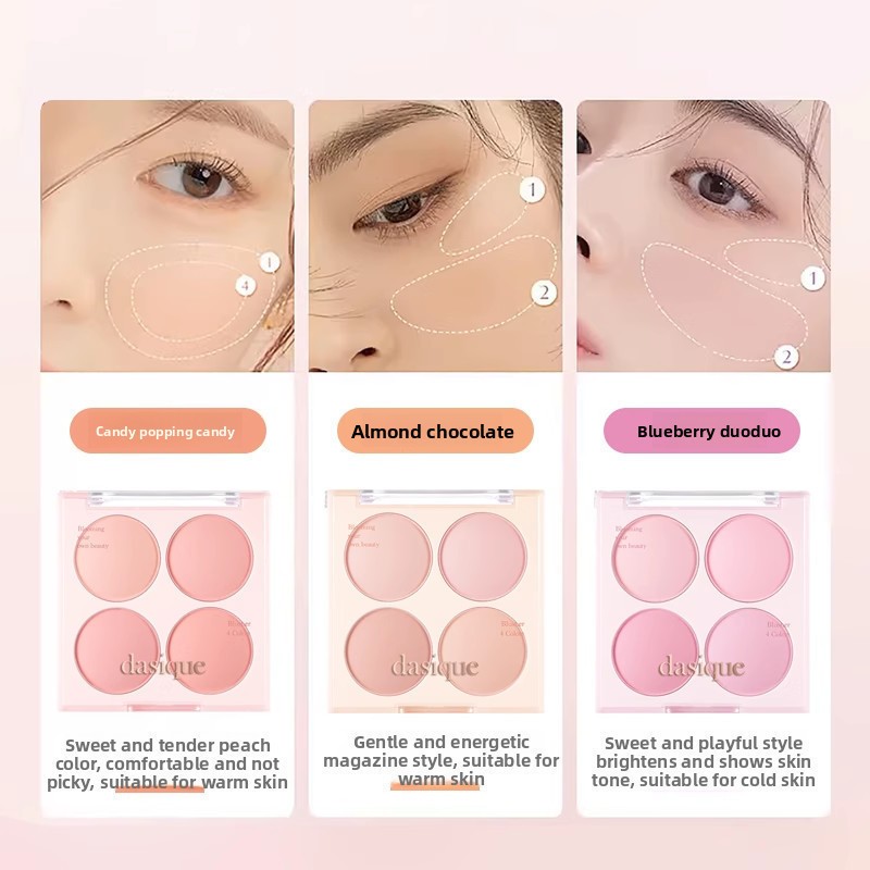 [Dasique] Mini Blending Mood CheekPact Multi Blush Palette