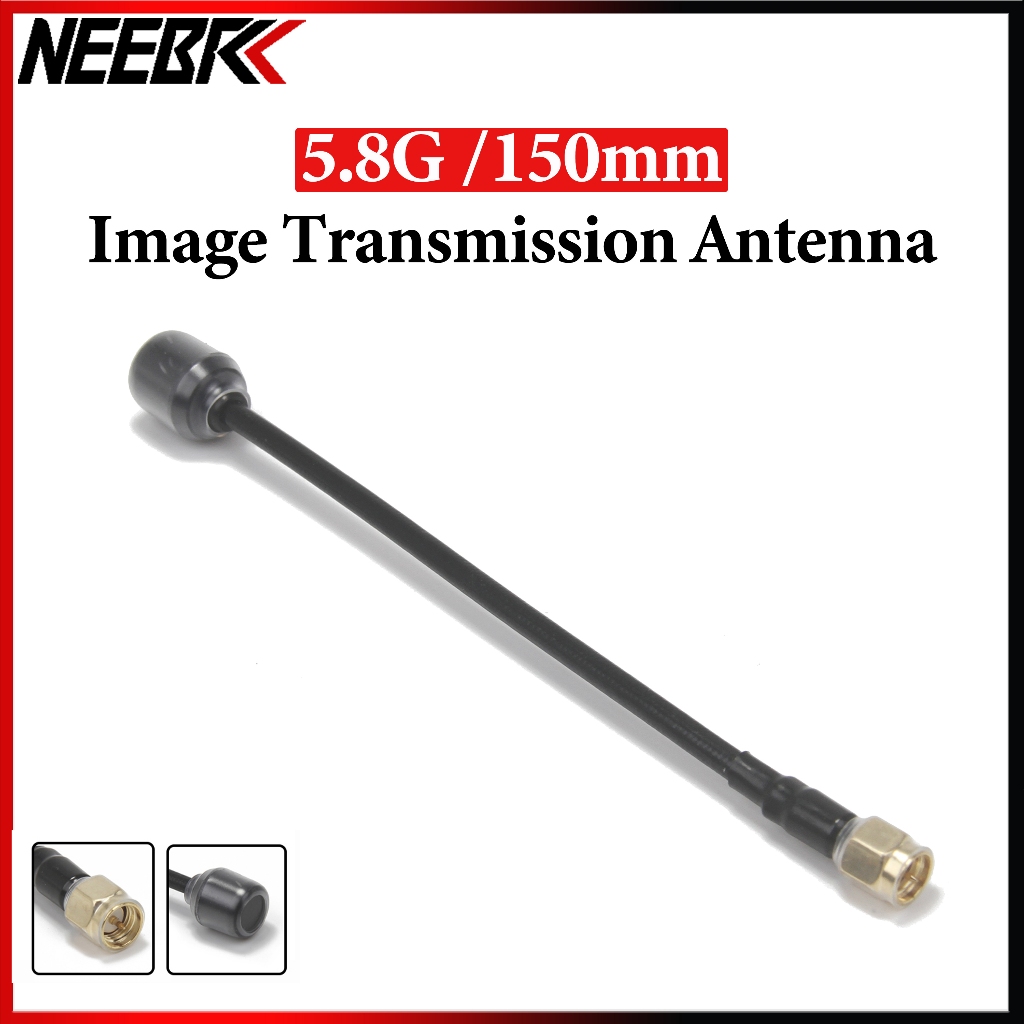 5.8G Lollipop เกียร์เสาอากาศขนาดเล็กรอบหัวภาพ 5150-5850Mhz 5DBi SMA ชายปลั๊กสําหรับ RC FPV Racing Drone Mult