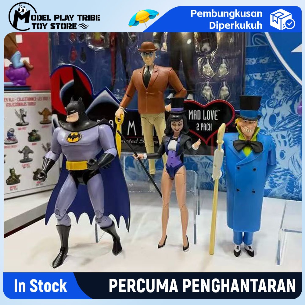 Mcfarlane ของเล่น DC Direct Zatanna/Batman/The Joker/Jervis Ttch Mad Hatter 6 นิ้ว Action Figure รุ่