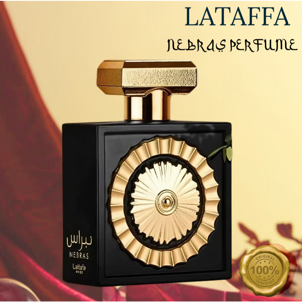 Lattafa Nebrass Unisex Perfume EDP 100ml Long Lasting Luxury ดูไบอาหรับน้ําหอมสเปรย์ | น้ําหอมหวังอิ