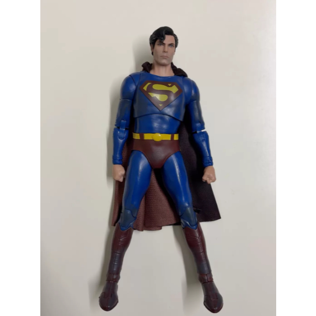 (ไม่มีกล่อง ไม่มีอุปกรณ์เสริม กระชับสัดส่วน) McFarlane Reeve Superman 1978 Reeve Superman Variant Ac