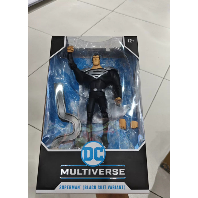 McFarlane DC Multiverse Black Superman Action Figure