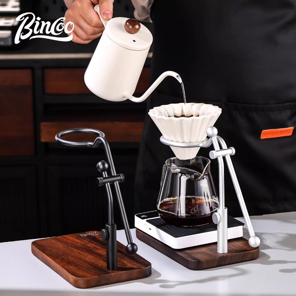 Bincoo Hand Brew Coffee Holder Drip Coffee Filter Cup Holder Adjustable Bar Drip Filter Hand Brew Co