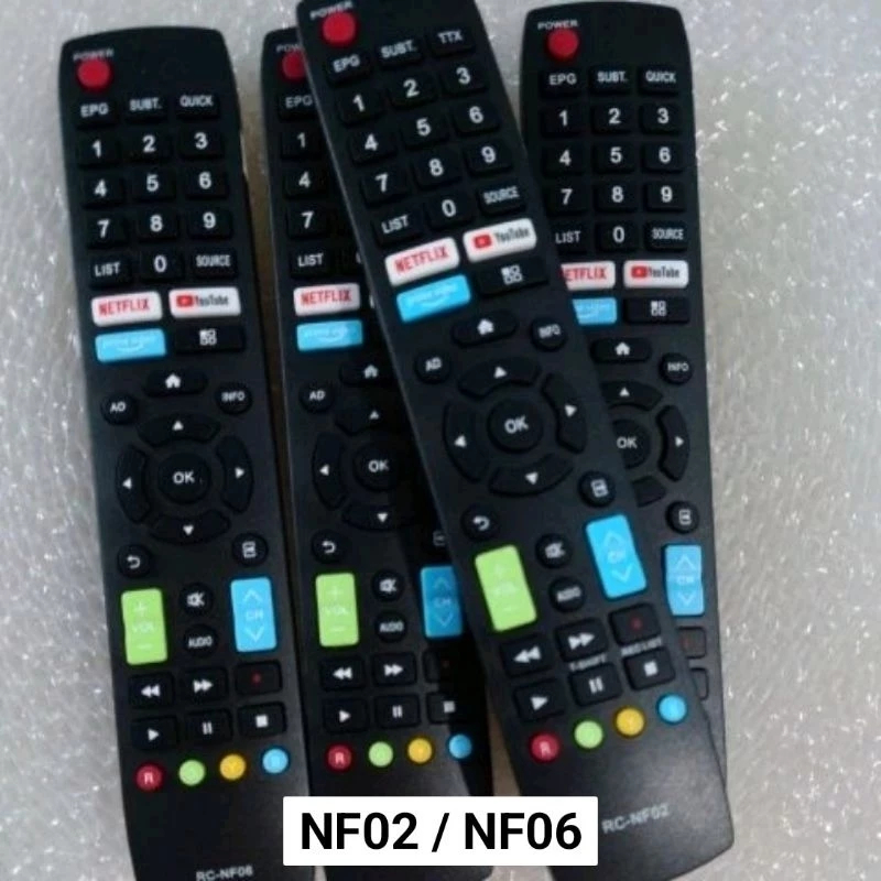 SHARP สมาร์ททีวี RC-NF02 รหัส (534/32HS534AN series) RC-NF06 รหัส (400/410/32HS400AN series)