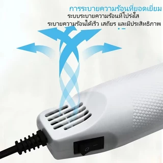 ปืนเป่าลมร้อน Mini 300W เครื่องเป่าลมร้อนพกพา สำหรับหดท่อ ฟิล์มหด งานเรซิ่นและ DIY ส่งจากกรุงเทพฯ