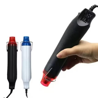 ปืนเป่าลมร้อน Mini 300W เครื่องเป่าลมร้อนพกพา สำหรับหดท่อ ฟิล์มหด งานเรซิ่นและ DIY ส่งจากกรุงเทพฯ