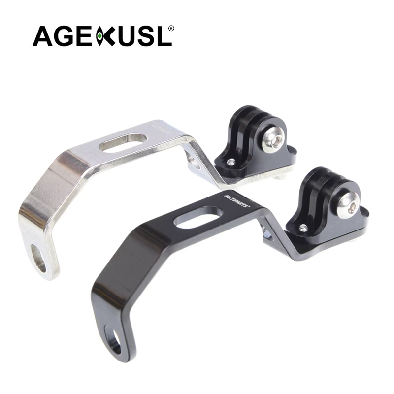 โคมไฟจักรยาน อลูมิเนียมอัลลอยด์ สำหรับวาง Go Pro และเป็นขาตั้งไฟหน้า