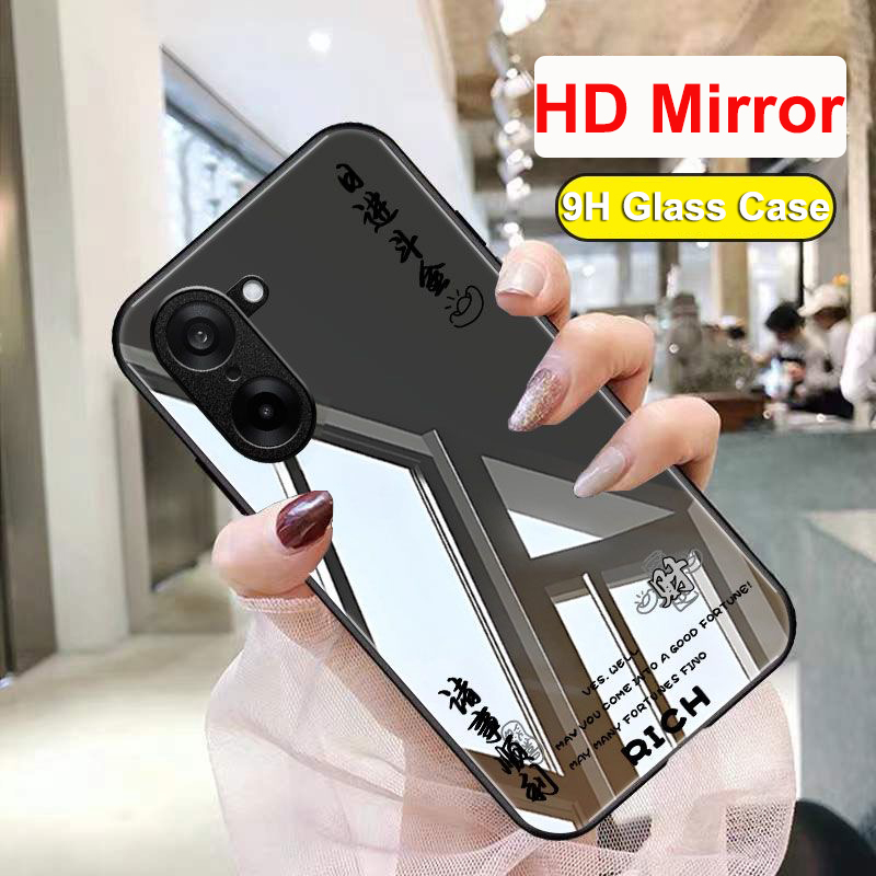 สําหรับ Oneplus Ace 5 Race Case HD กระจก Hard ปกหลังสําหรับ Oneplus Ace5 Racing 5G เคสโทรศัพท์ 1 + A