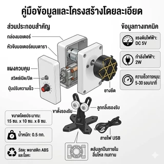 (COD）เครื่องเคลือบคันเบ็ดอัตโนมัติ ปรับความเร็วได้ อุปกรณ์ DIY อุปกรณ์ DIY คันเบ็ดอุปกรณ์โมดิฟายคันเบ็ด