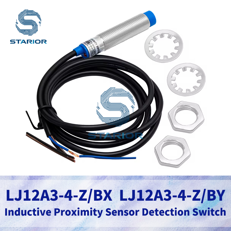 LJ12A3-4-Z/BX & LJ12A3-4-Z/BY เซ็นเซอร์ซิมิตี้แบบเหนี่ยวนํา: เอาต์พุต NPN, DC 6-36V – เข้ากันได้กับ 