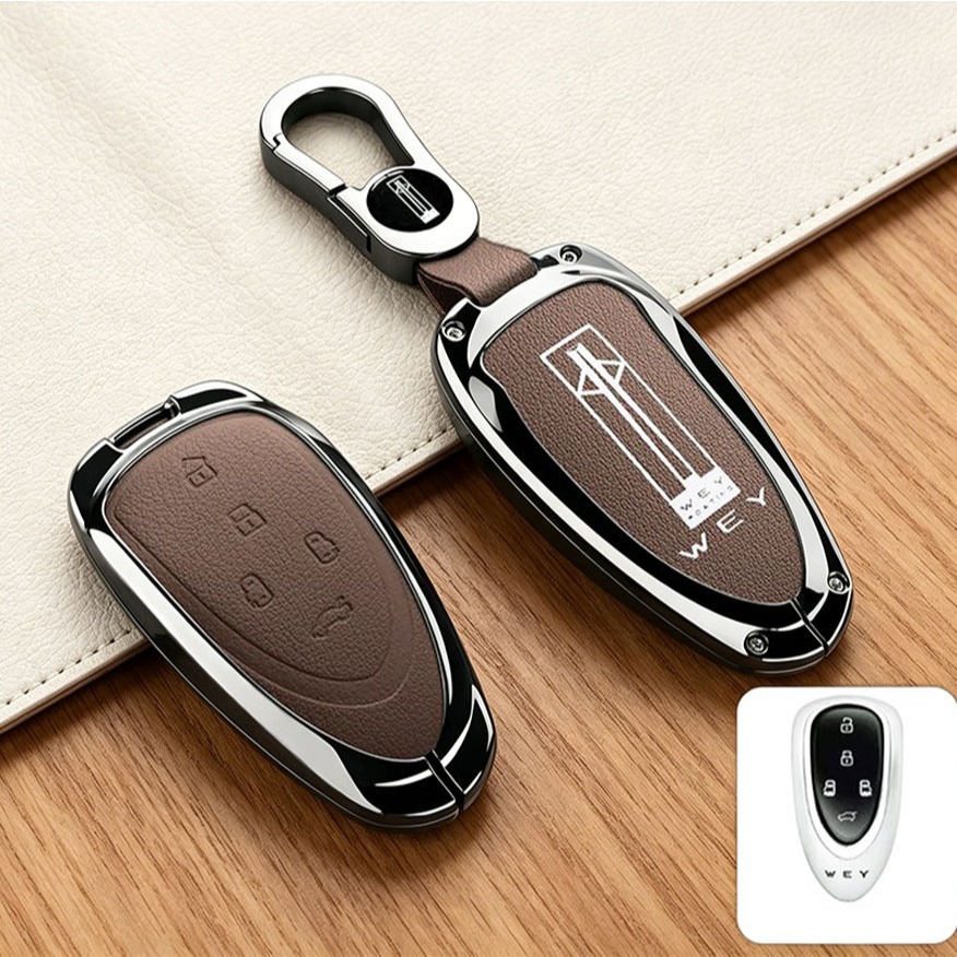 < เหมาะสําหรับ 2026 GWM WEY G9 Business Vehicle/MPV รีโมทคอนโทรล Key Case Key Protective Case.