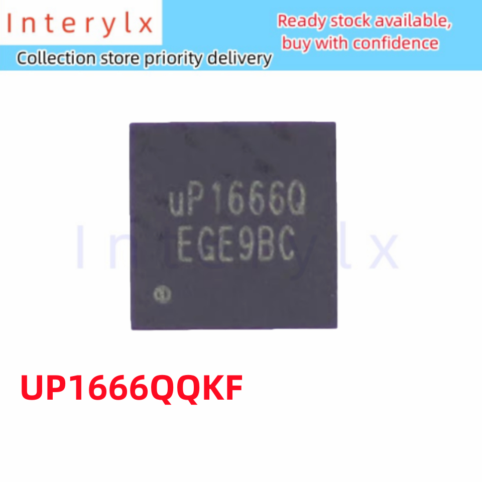1 ชิ้น/ล็อตแบรนด์ใหม่ UP1666QQKF UP1666QK UP1666Q QFN20 Pin Synchronous Rectifier Step-down Controll
