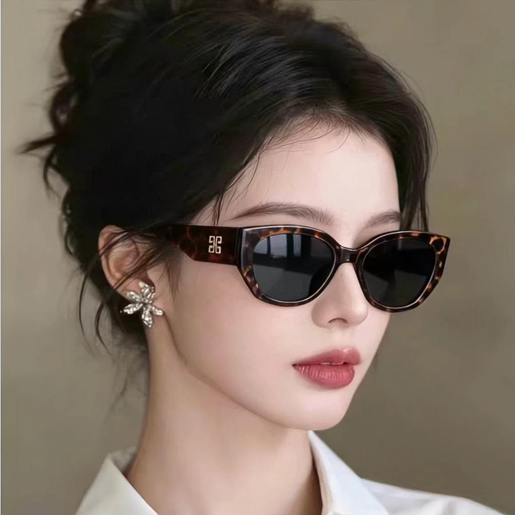 แว่นกันแดดโพลาไรซ์ ทรงย้อนยุคจากยุโรปและอเมริกา สไตล์ระดับไฮเอนด์สำหรับผู้หญิง
