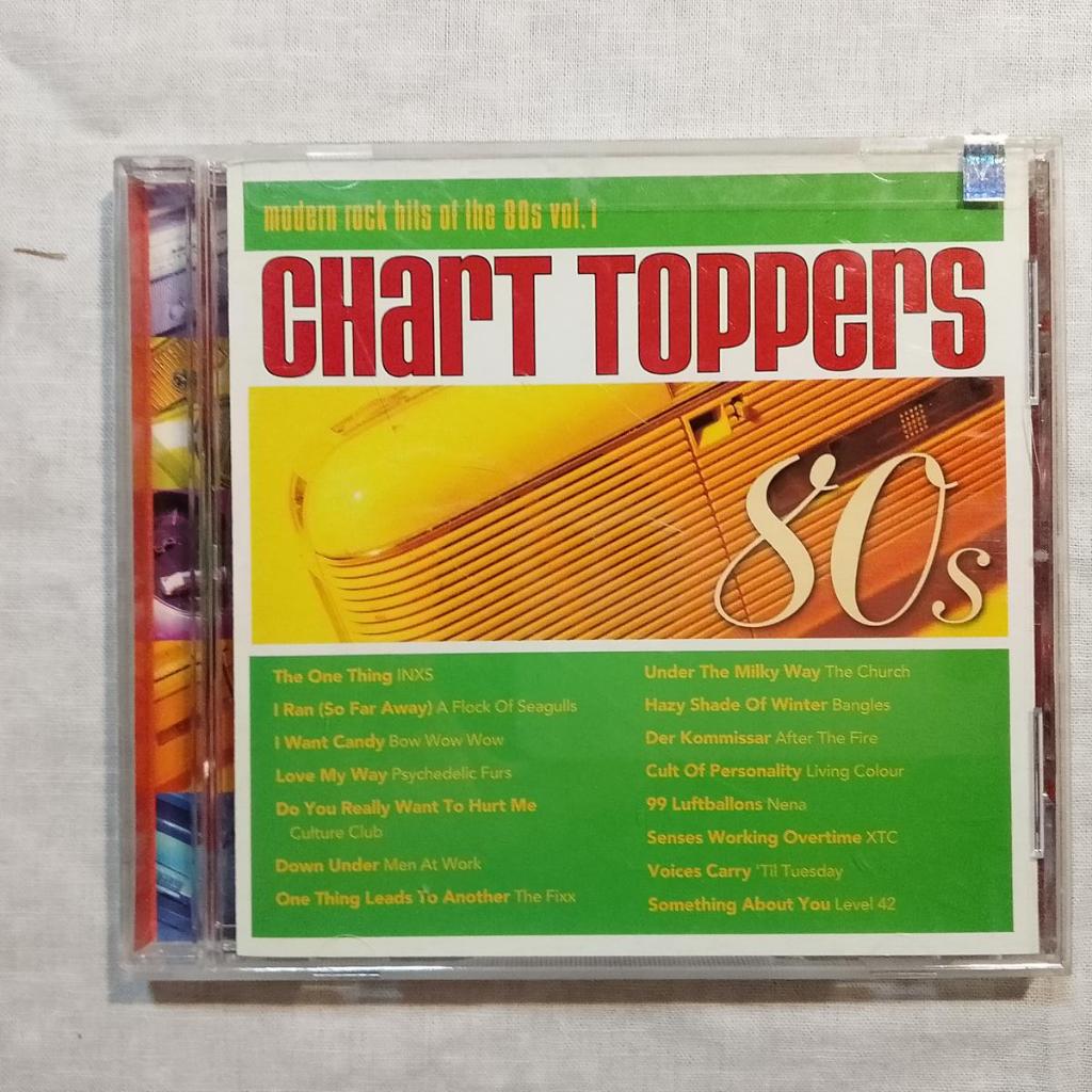 หลากหลาย – แผนภูมิ Toppers: Modern Rock Hits Of The 80s Vol. 1 The Psychedelic Furs The Church XTC T