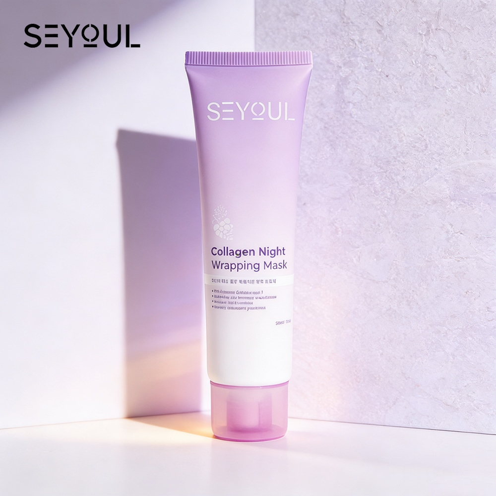 SEYOUL Overnight Collagen Firming Mask - ลอกเพื่อผิวกระจ่างใส Hydrating Skin | ต่อต้านวัยและกระชับผิ