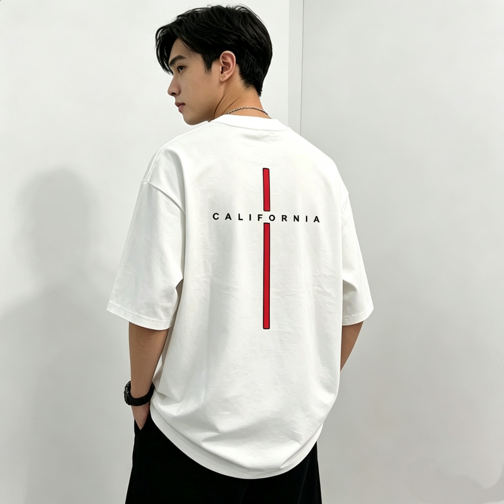 uniqloผู้ชาย เสื้อยืด cotton คอกลม ยืดเปล่า ผู้ชายเสื้อยืด oversize แขนสั้นเสื้อ พิมพ์ลาย ใส่สบาย