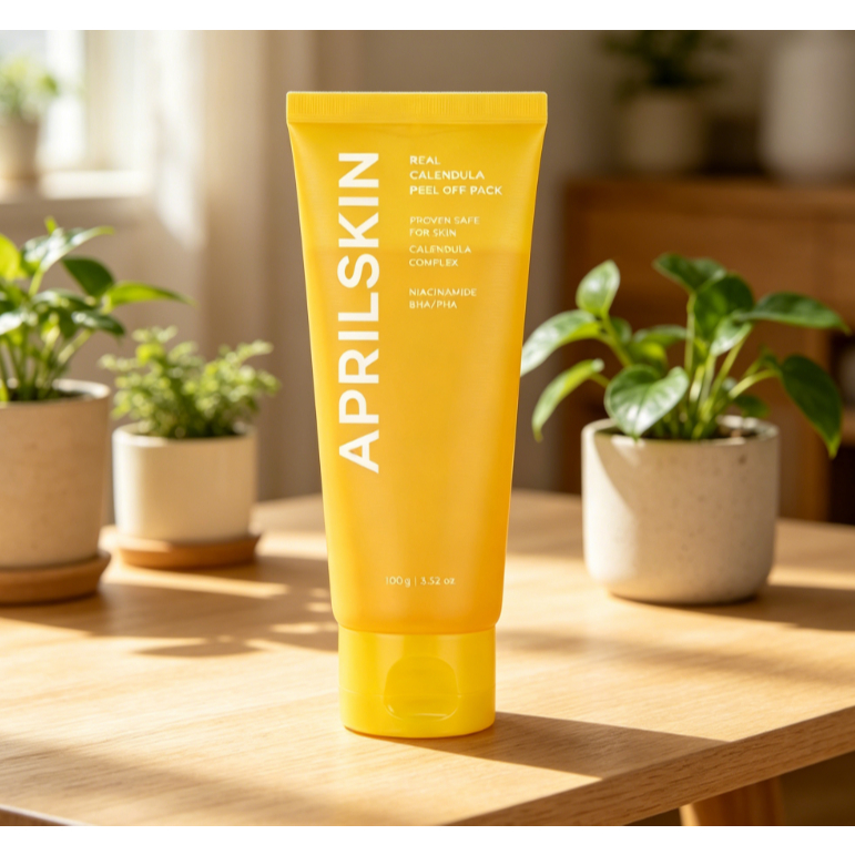 APRILSKIN Calendella Peel Off Mask: ขัดผิวและปลอบประโลม!