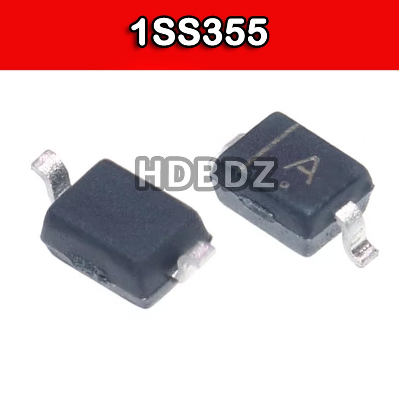 50~100PCS 1SS355 SOD-323 80V/100mA สวิทช์ไดโอด IC SMD