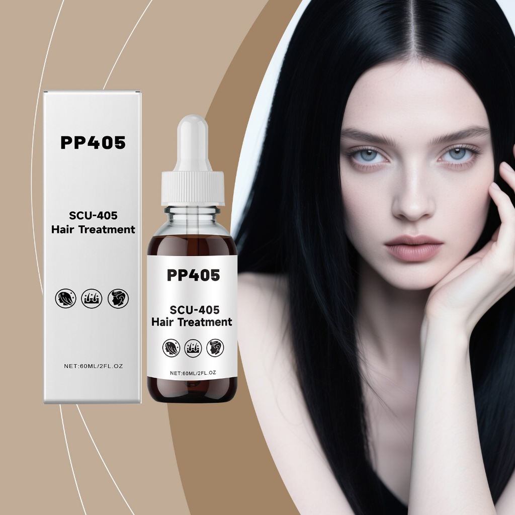 PP405 SCU-405 Hair Treatment Oil Gentle Nourishing น้ําหนักเบา Moisturizing Non-Greasy Scalp Massage