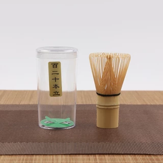 SEIRAN Bamboo Matcha Chasen 120 | แปรงชงชา(Shin Chasen) | แปรงกวนมัทฉะ | แปรงคนมัทฉะ | สำหรัยชงชาเขียวมัทฉะ