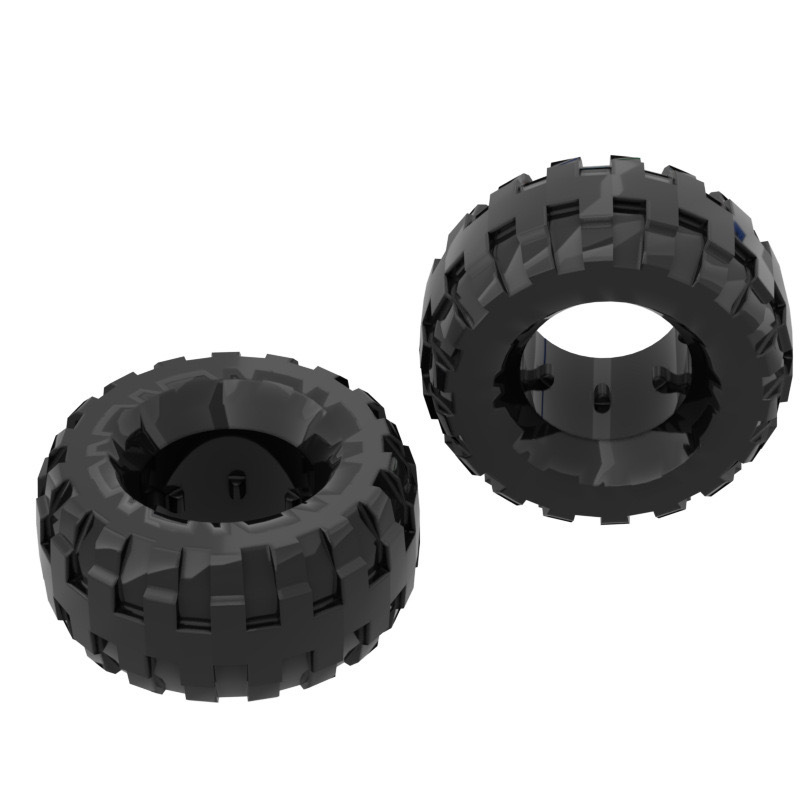 1 ชิ้น/4 ชิ้น MOC อะไหล่ล้อ 5982 56891 ยาง 37x18R 92402 ยาง 30.4x14R อิฐที่เข้ากันได้ DIY Building Blocks อนุภาคของเล่นเด็กของขวัญสําหรับ wedo2.0 อิฐ