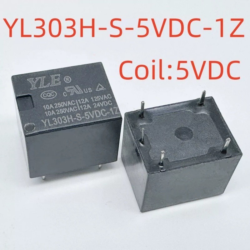 รีเลย์อิเล็กทรอนิกส์ YL303H-S-5 12 24VDC-1Z 5 Pins