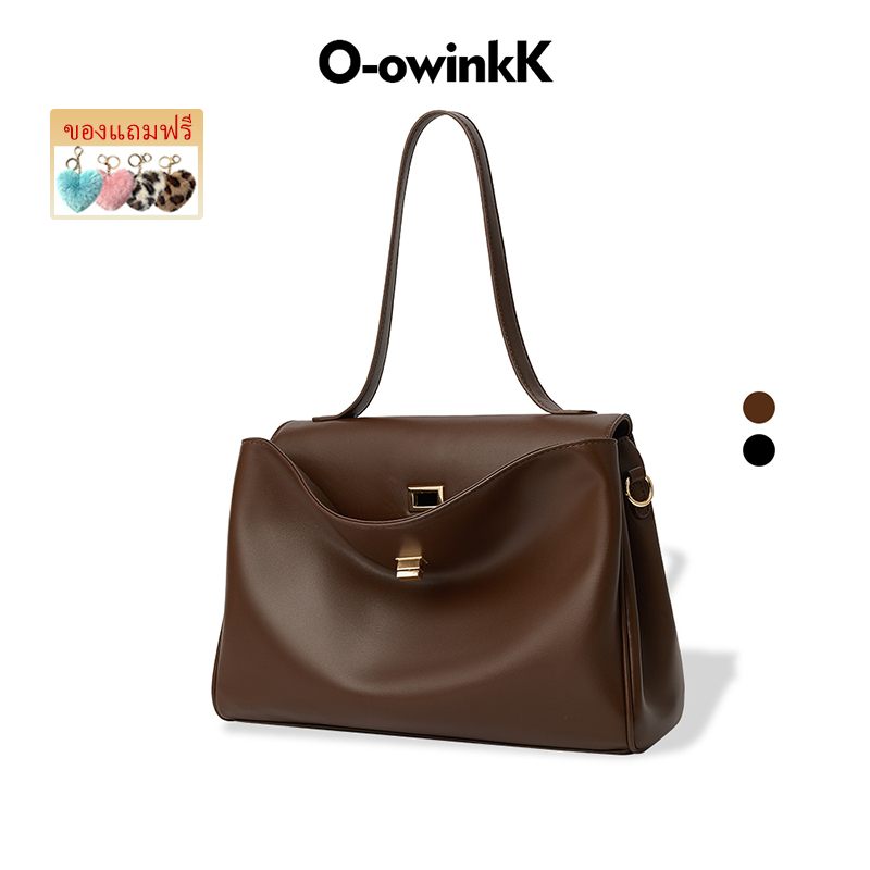 O-owinkK crossbody bag กระเป๋าสะพายไหล่ ความจุขนาดใหญ่ การเดินทางประจำวัน สายปรับได้