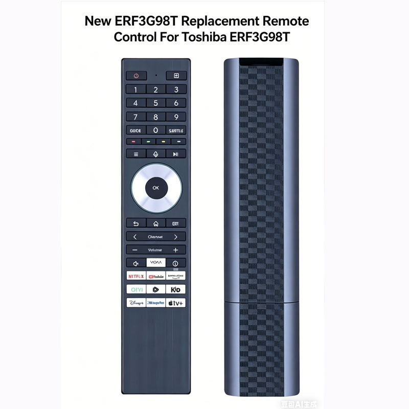 ERF3G98T รีโมทคอนโทรลสําหรับสมาร์ททีวีสําหรับ Toshiba E450RP 50/55/65/75 นิ้ว QLED Plus 4K AI TV voi