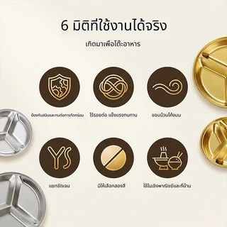 จัดส่งจากกรุงเทพฯ ถาดหลุมสแตนเลสจิ๋ว ถ้วยน้ำจิ้มขนาดเล็ก 2/3 ช่อง ทรงกลม สำหรับใส่ซอส ซูชิ 1 ชิ้น ขนาด 10/12/14ซม. ใส่พริกกระเทียมมะนาว ถาดหลุมเล็ก ถ้วยใส่เหยื่อตกกุ้ง