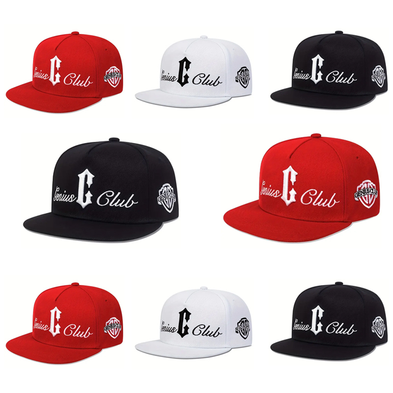 Hip Hop snapback cap สําหรับผู้ชายหมวกเย็บปักถักร้อยสําหรับผู้หญิงแฟชั่นหมวกวินเทจกลางแจ้ง visor cap