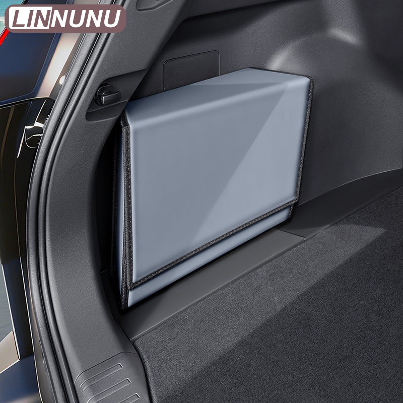 LINNUNU พับด้านข้าง Trunk กล่องเก็บสําหรับ Toyota RAV4 XA60 2026 ด้านหลัง Boot Side Slot Organizer S
