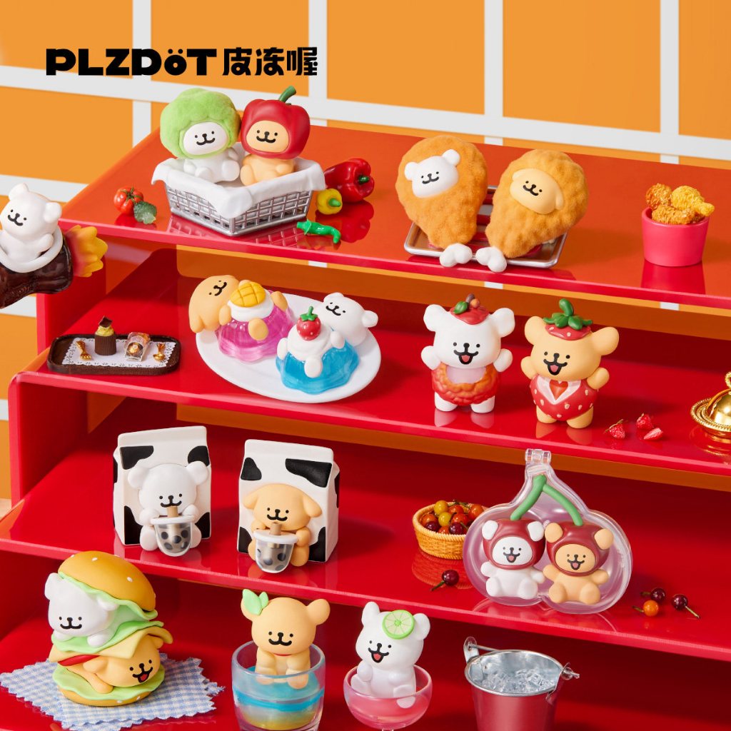 Line Puppy Fast Food Shop Series Mystery Box