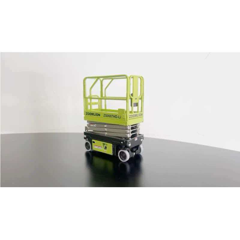 ZOOMLION ZOOMLION 1: 25 ZS0607HD-Li ส้อมตัดประเภท High-Aerial ทํางานแพลตฟอร์มรุ่น