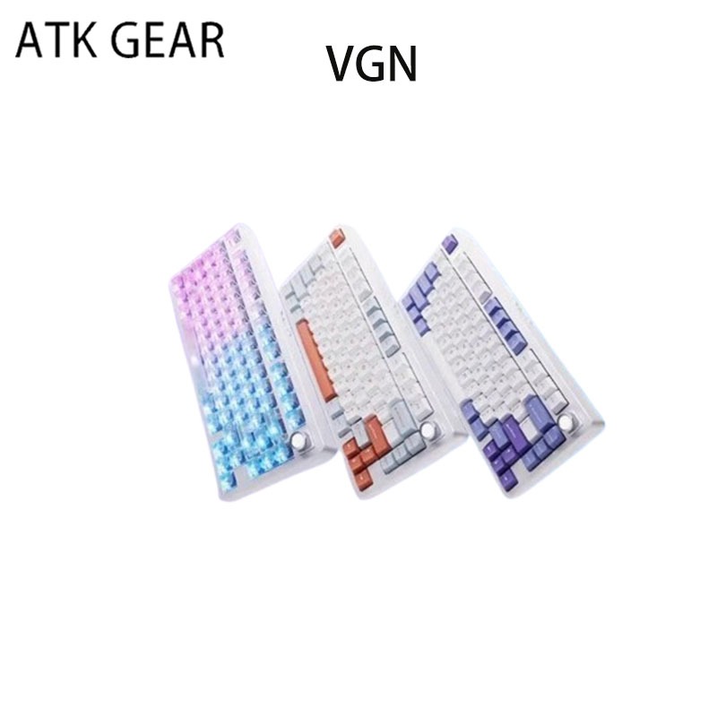 VGN N75 V2 คีย์บอร์ดไร้สายแบบกําหนดเองเกตเวย์สามโหมด