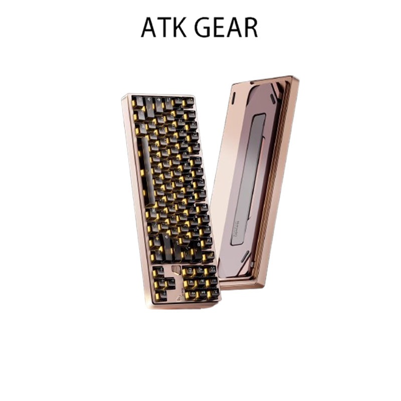 ATK GEAR x QK Hex80 0.0005mm RT คีย์บอร์ดสวิตช์แม่เหล็กที่มีความแม่นยํา, คีย์บอร์ดเชิงกลสําหรับเล่นเ