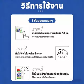 ตัวแทนขุดลอกท่อ กําจัดแมลงสาบ แมลงบิน ตะขาบ ศัตรูพืชอื่น ลดแมลงวันในท่อ