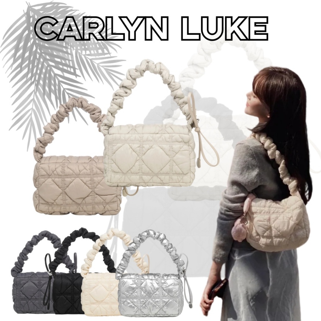 ✅(พร้อมส่ง) Carlyn Bag รุ่น Luke แท้100% ❤️ ปรับสายได้ | รุ่นใหม่ล่าสุด จากเกาหลี ดีไซน์เก๋ สะพายสบา