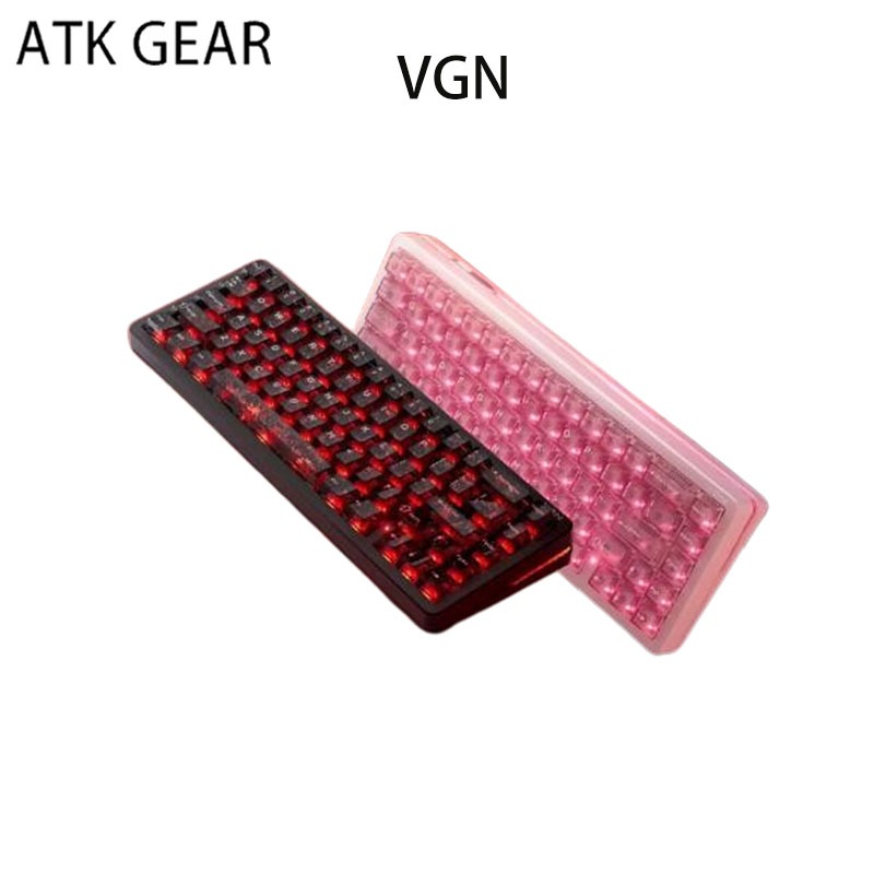 VGN Neon 68 Esports สวิตช์แม่เหล็กปะเก็นแป้นพิมพ์แบบกําหนดเอง RGB แบบถอดเปลี่ยนได้ร้อน