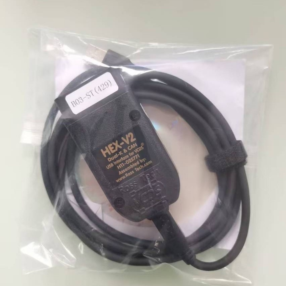 REAL 5053 ของแท้ 2nd Gen HEX V2 VAGCOM VCDS STM32F429 Multilingual รองรับ WIN 10/XP/7