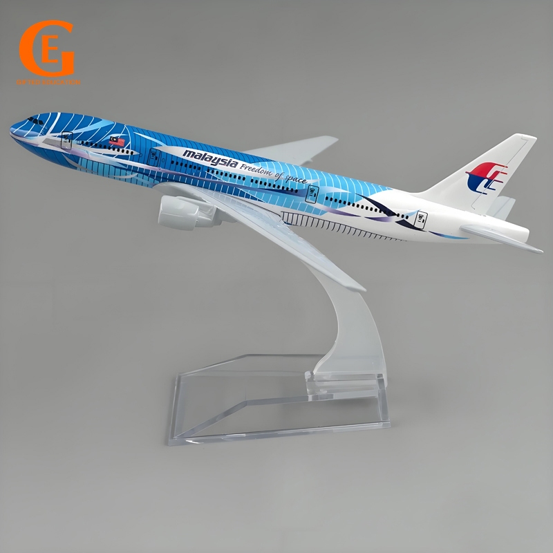 Malaysia Airlines Seawave Boeing 777 เครื่องบินรุ่น Diecast Metal B777 Plane Collection