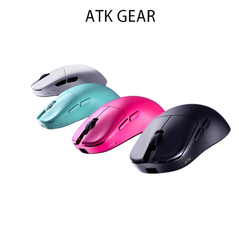 ATK GEAR Liekong U2V2 Wireless Master Edition เมาส์สําหรับเล่นเกมตามหลักสรีรศาสตร์น้ําหนักเบา