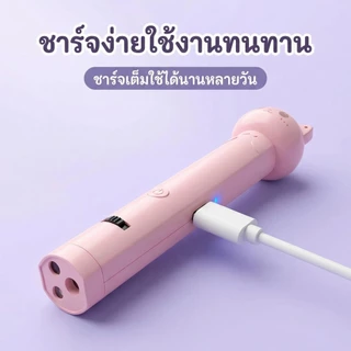 พร้อมส่ง! เลเซอร์แมว ของเล่นแมว ปากกาเลเซอร์รูปเหมียว น่ารัก ไฟฉายล่อแมว ชาร์จ USB